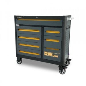 DW usa DW14 gereedschapswagen voorkant schuin