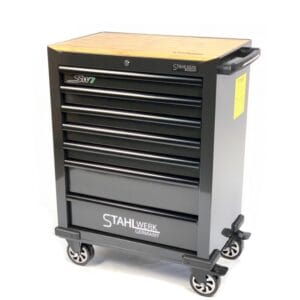 Stahlwerk SW7 Black gereedschapswagen voorkant