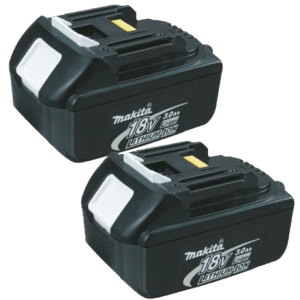 Makita BL1830X2 18V 3.0Ah LXT Li-ion batterij twin pack voor professioneel gebruik