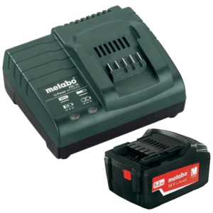 Metabo 18V 5.2Ah Li-Ion Batterij met ASC30 lader
